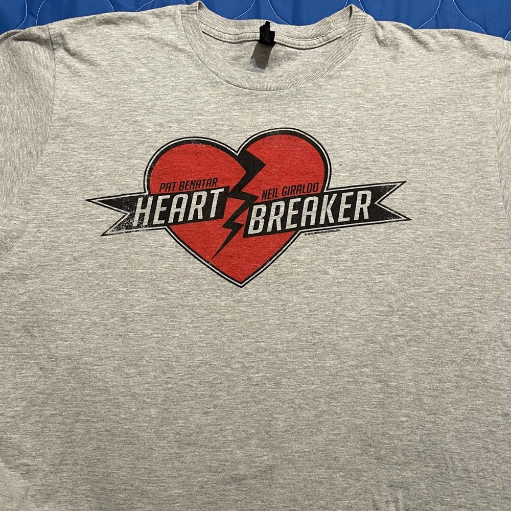 Tultex Gray Heartbreaker Short Sleeve Tee